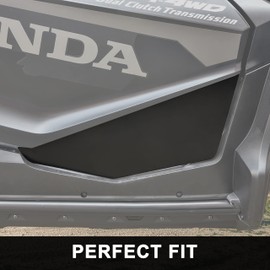 SAUTVS Aluminium Lower Door Panels for Honda Talon 1000, Front Lower Door for Honda Talon 1000R 1000X 1000X-4 2019-2024 Accessories, Aluminium Lower Half Door Panels (2 Doors)