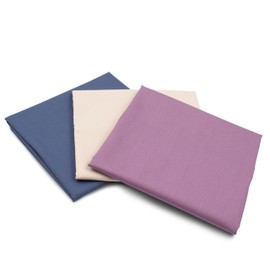 3 x 0.5 m Cotton Fabric Set, 148 cm Width, 100% Cotton, 3.5 m, Choice of Material, Many Colours, Patchwork (Colourful 5, Set of 3)