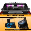 Purple/White 2 in 1 Funeral Escort Emergency Dash Strobe Light