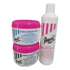 Ingrid Crema Alaciante Ingrid Kit 3 Pzas -
