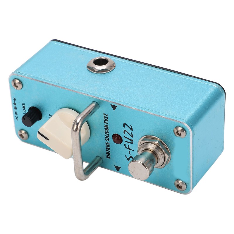 Fuzz Electric Guitar Pedal Accurate Blue Metal Mini Single Effect