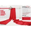 Red Wedding Gauze Cheesecloth Fabric, 9.2M x 90cm Cheesecloth Arch