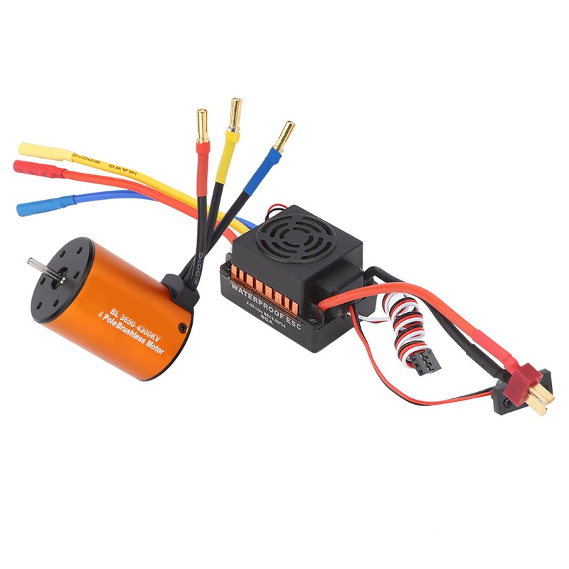 3650 4300KV Brushless Motor 60A ESC Upgrade Parts Accessory for