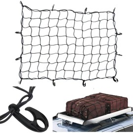 JiangMuXin Work Net, For Cars, Roof Net, Cargo Fixing, Luggage Fall Prevention, 35.4 x 47.2 inches (90 x 120 cm)