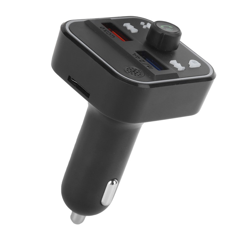 12-24V Bluetooth Car FM Transmitter MP3 Player QC3.0 Fast Charging