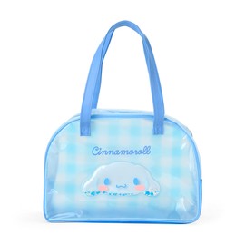 Sanrio 934321 Clear Boston Bag, Cinnamon Roll, PVC, Polyurethane, Approx. Width 13.4 x Depth 5.1 x Height 9.4 inches (34 x 13 x 24 cm) (*Does not include handle) Pool Supplies, Vinyl Bag, Name Space