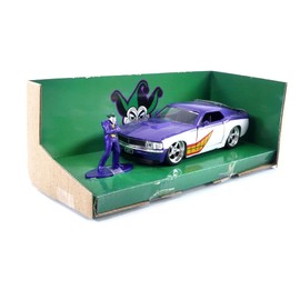 Jada 33090PUR Ford Collectible Miniature Car, Purple/White