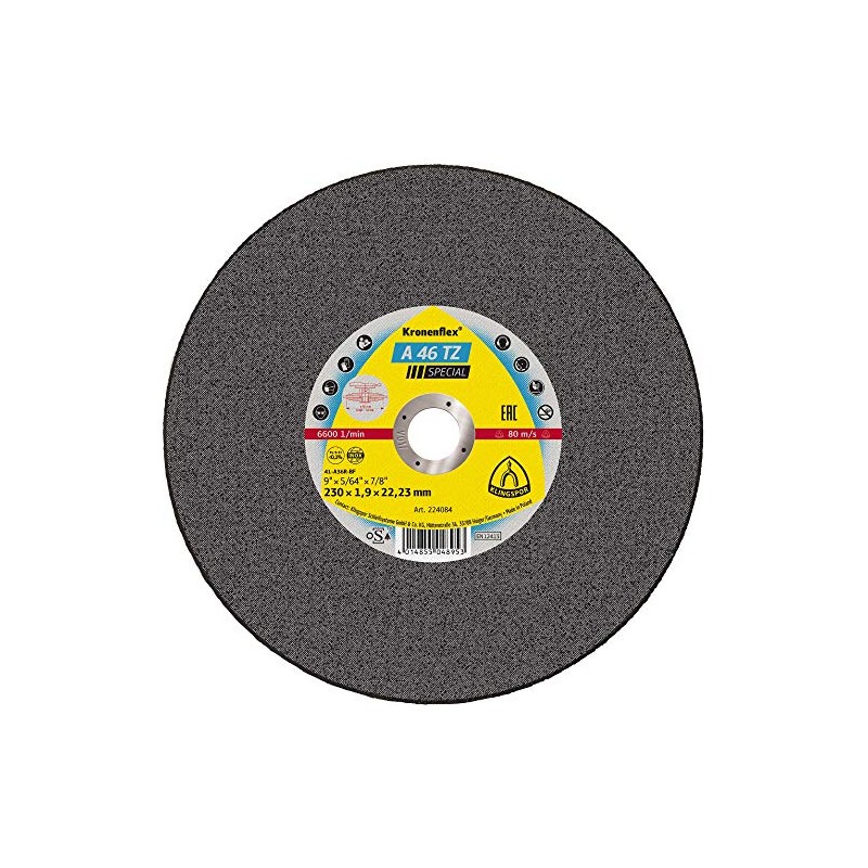25 x Klingspor A 46 TZ Cutting Discs 230 x