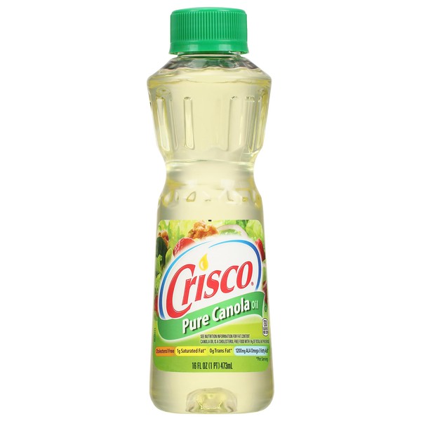 Crisco Pure Canola Oil, 16 Fluid Ounce