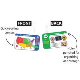 Edupress US States Flash Cards (EP62099)