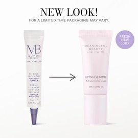 Meaningful Beauty Lifting Eye Crème Advanced Formula Under Care, Pack of 1