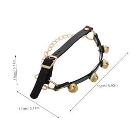 STOBAZA Unique Design Christmas Decorations 2pcs Large Hand Bells for Shoes Dog Bells Indoor/Outdoor Decor