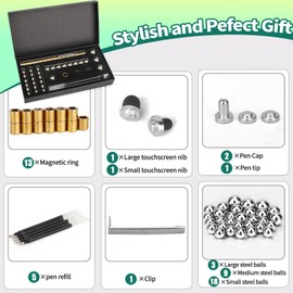 Fidget Finger Magnetic Pen, Magnetic Pen, Fidget Pen, Ballpoint Pen, Gift for Friends, Science Kit