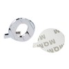Modengzhe 3D Metal Car Emblem Letter Q Sticker Chrome Plating