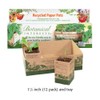Recycled Paper Pots For Seedlings - Size: 3 inch Paper