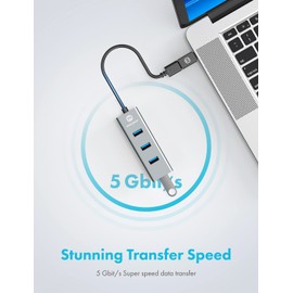 Graugear 4 Port Type-A USB 3.0 Hub