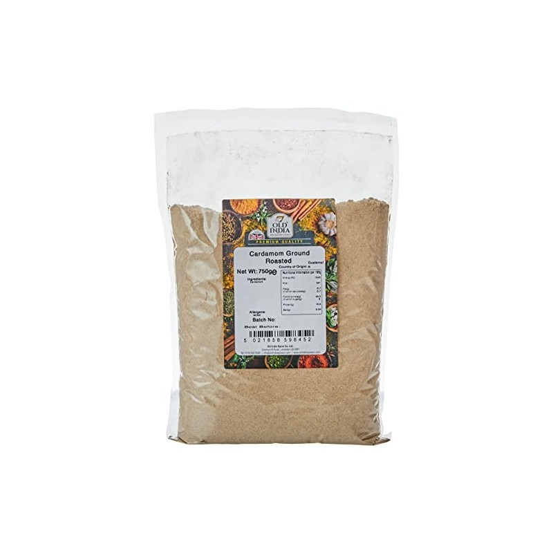 Old India Cardamom Ground Roasted 750g