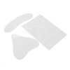 18pcs Reusable Wrinkle Pad Silicone Soft Portable Forehead Face Neck