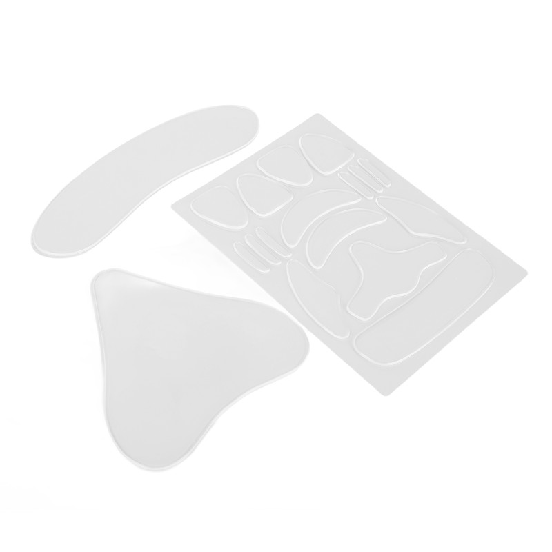 18pcs Reusable Wrinkle Pad Silicone Soft Portable Forehead Face Neck