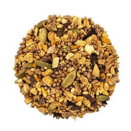 The Whistling Kettle Stimulating Tea- Vitalizing Caffeine Free Herbal Tea with Ginger and Spices - 4oz (72 servings)