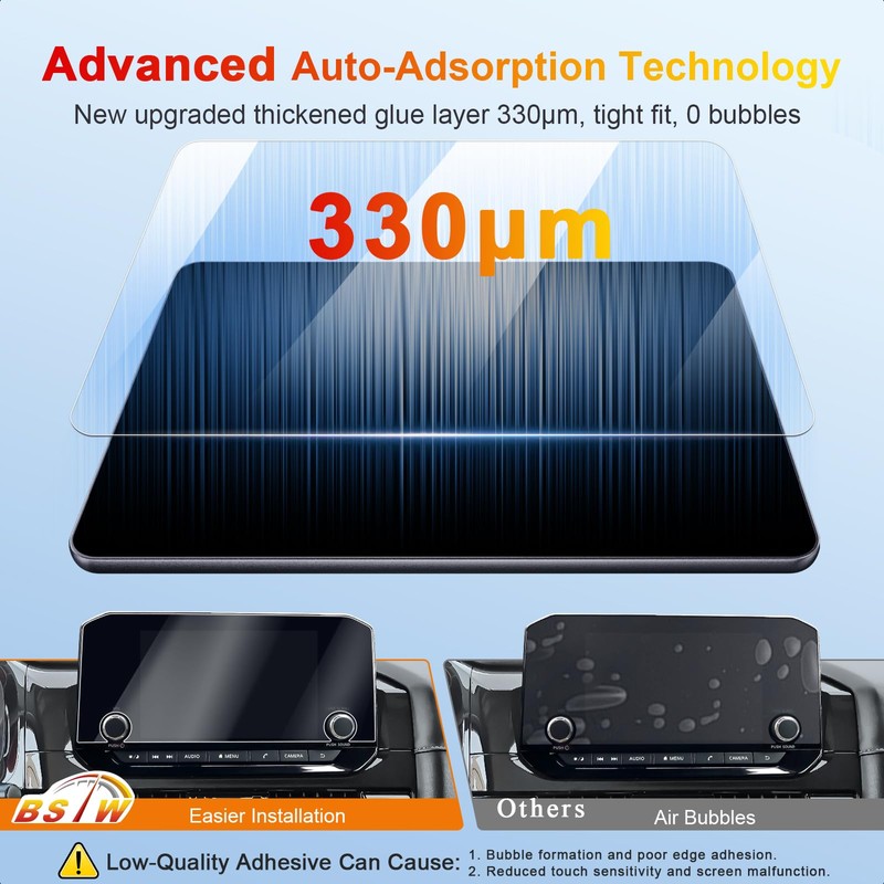 BSTW for 2024 Nissan Pathfinder Screen Protector for 2022-2025 Pathfinder