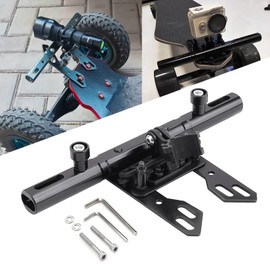 YIBEICO 4 In1 Universal Electric Skateboard Light & Camera Mount Holder for Meepo Exway Isinwheel Caroma and Other Brands, Durable Aluminum Alloy Skateboard Handle Protect Motor DIY Accessories