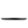 Home Stone Round Pizza Pan, Non-stick Coating, Stone. Charcoal, 36