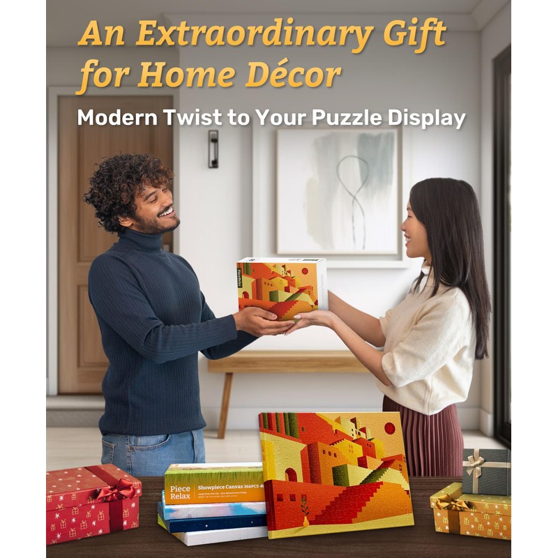PieceRelax PieceRelax Canvas Wall Art Puzzles for Adults - Vincent
