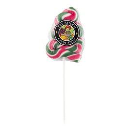 The Natural Candy Shop Christmas Tree Swirl Lollipop, 85g