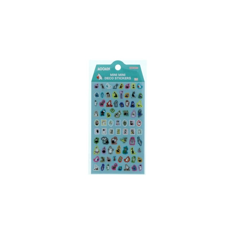 Sun-Star Stationery S8818304 Moomin Goods, Stickers, Mini Size, Decorations, Moomin