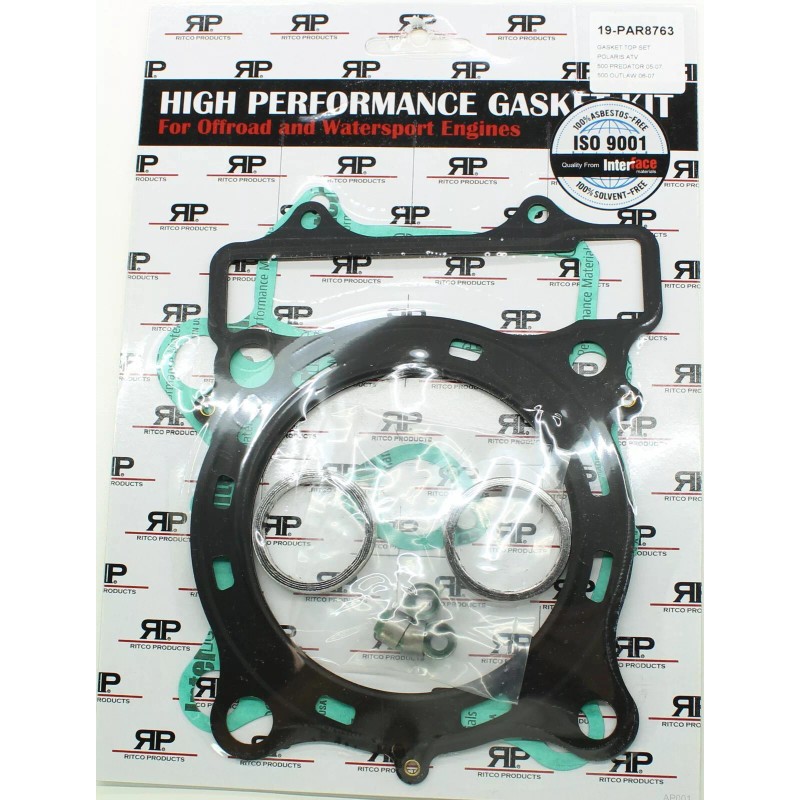 POLARIS ATV UTV 500 TOP END GASKET KIT 2003-2007 PREDATOR