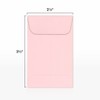LUXPaper Coin Envelopes, Candy Pink, 2 1/4-Inch x 3 1/2-Inch,