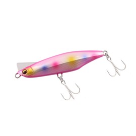 Daiwa Overdrive 80S Sinking Pencil, Adeluflounder, Pink Marble