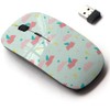 2.4G Wireless Mouse with Cute Pattern Design for All Laptops