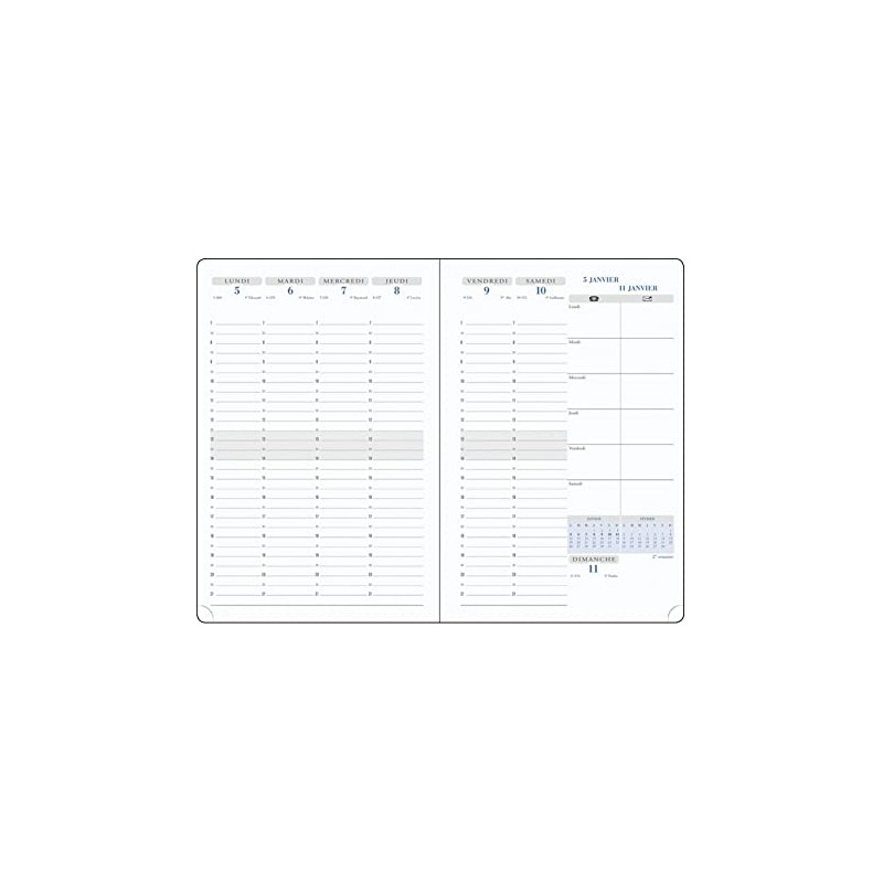 Exacompta - Ref. 2001267E – 1 Schreibtischkalender SAS 20, Motiv