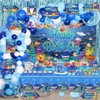 LXlucktim Ocean Themed Party Decorations, 139Pcs Under The Ocean Sea