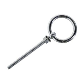 TRUSCO Round Can Bolt, Stainless Steel, 0.2 inches (6 mm)