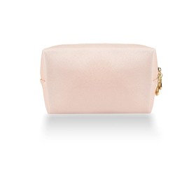 Kososuru Small Makeup Bag Portable Cosmetic Bag for Women Makeup Pouch Waterproof Toiletry Bag for Travel (Light Pink, Normal)