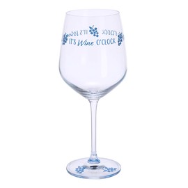 Dartington Crystal Time It's Wine O'clock, 1 Count (Pack of 1)
