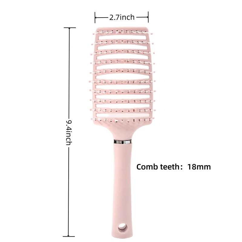 bepisof Pink Women's Comb - Hair and Scalp Massage Comb