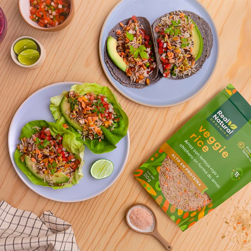 Arroz de Vegetales Orgánicos