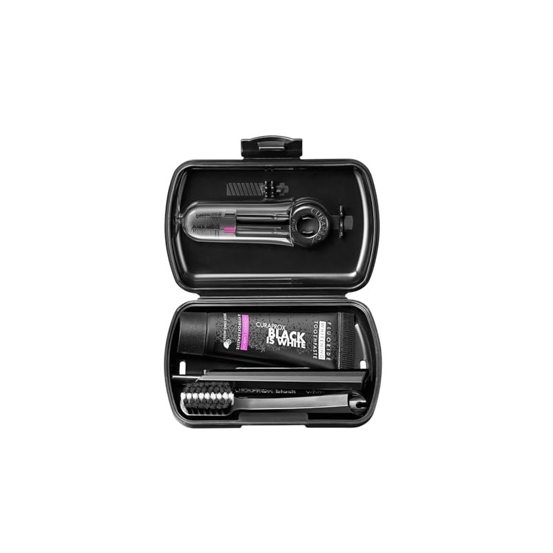Set de viaje Curaprox (Travel set) (BLACK)