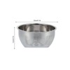 Drain Basket Stainless Steel Rice Sieve Thickened Vegetable Washing Drainer