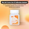 56.2 mS/cm Calibration Solution*3,pH Electrode Protection Solution*1,35ppt Salt EC TDS