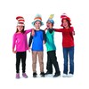 Fun Express 12" x 24" Colorful Striped Felt Stovepipe Hats