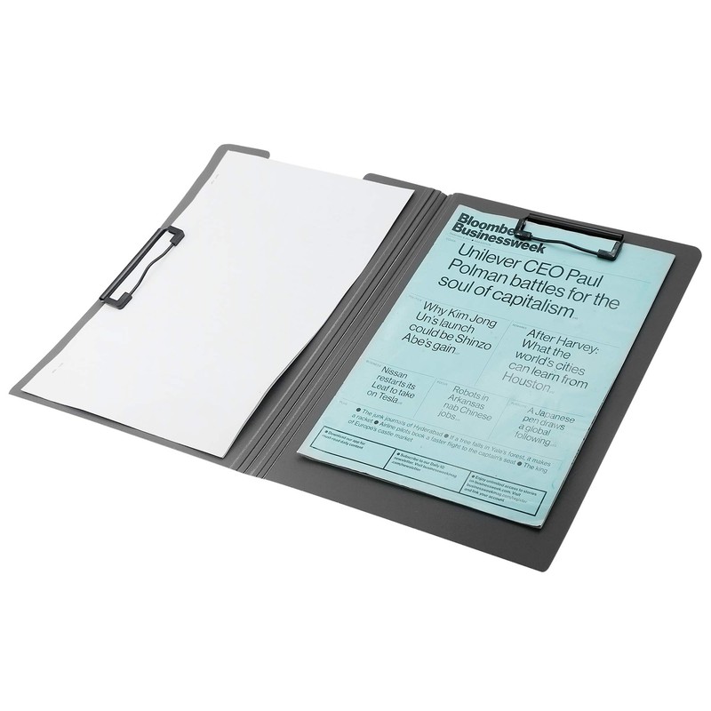 souG 4 Pcs Foldable Clipboard, 360 Degree Cover Clipboard File