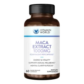 Vitamin World, Maca 1000 Mg, 60 Caps