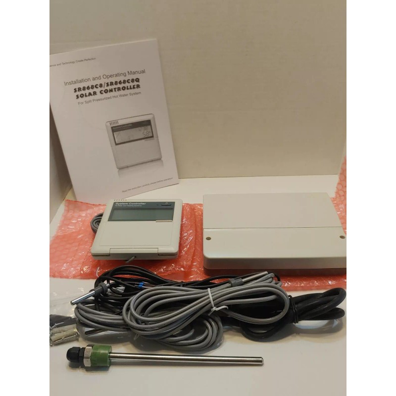2XNTC10K Solar System Controller SR868C8 for Split Pressurized Hot Water