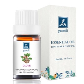 GM Gumili Clove Essential Oil - 100% Pure Aromatherapy Oil for Diffusers,Home & Beauty Care - 10ml