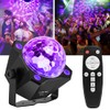 DJPTYGCK UV Black Lights for Glow Party Disco Ball Light